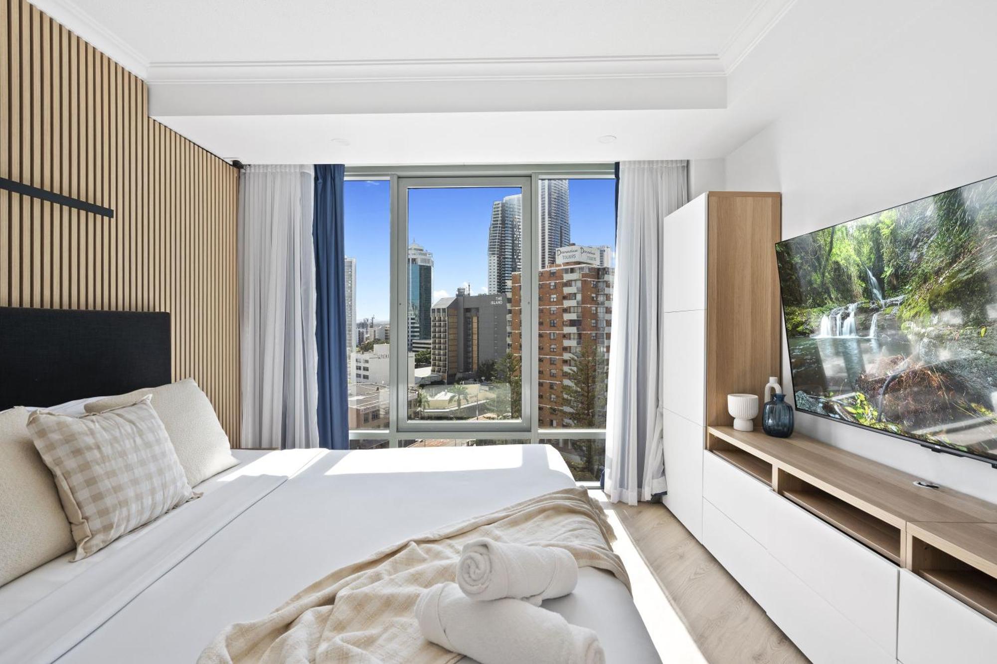 Legends Apartments - Qstay โกลด์โคสต์ ภายนอก รูปภาพ